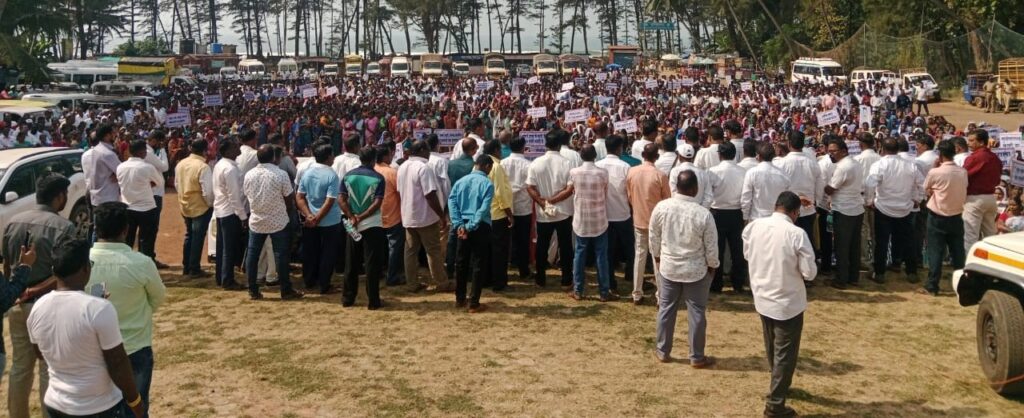 Big march of Kharvi Samaj Samiti