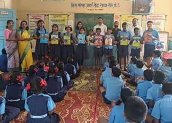 Distribution of educational materials to students