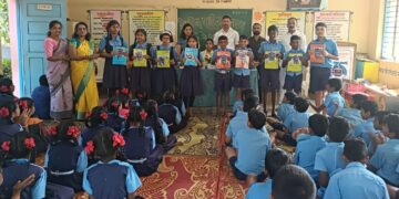 Distribution of educational materials to students