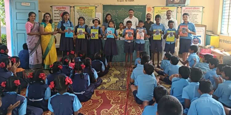 Distribution of educational materials to students