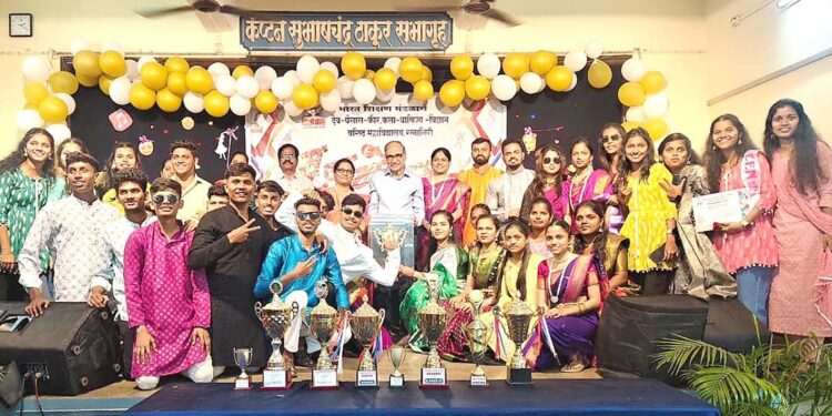 Creation festival at Dev, Ghaisas, Keer college