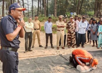 Disaster Management Training at Guhagar