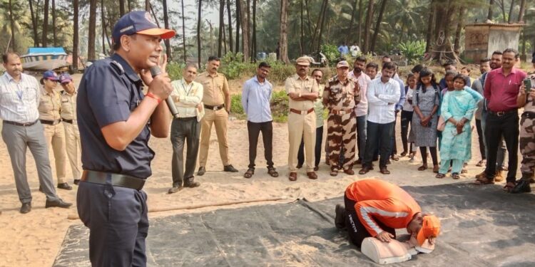 Disaster Management Training at Guhagar