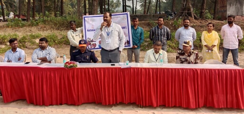 Disaster Management Training at Guhagar