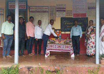 Mahaparinirvana Day at Talvali High School