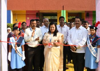 Book exhibition at Damle School