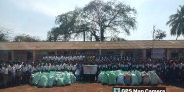 Plastic collection event at Patpanhale