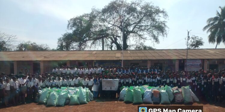 Plastic collection event at Patpanhale