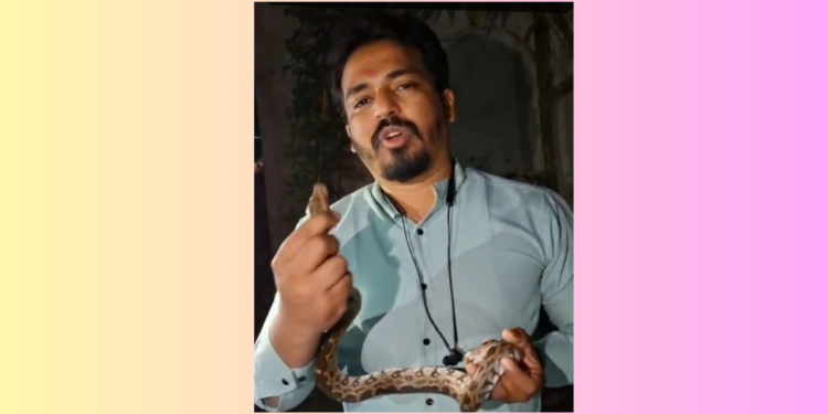 BDO Shekhar Bhilare gave life to a python