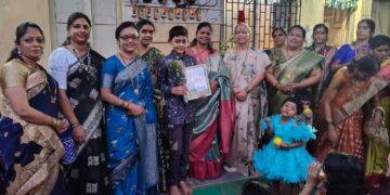 Soham Bavdhankar felicitated by Shimpi Samaj