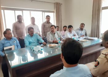 MP Sunil Tatkare's visit to Guhagar