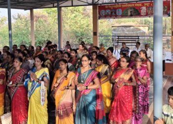 Mahakumbh Darshan ceremony at Adur