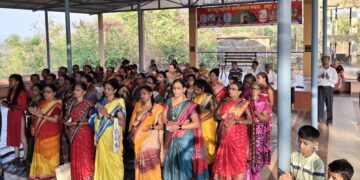 Mahakumbh Darshan ceremony at Adur