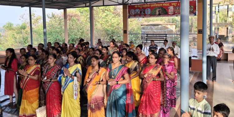 Mahakumbh Darshan ceremony at Adur