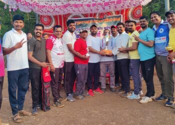 Cricket Tournament organized by the Employees' Union