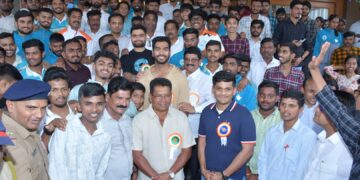 Inauguration of Season Ball Cricket Ground