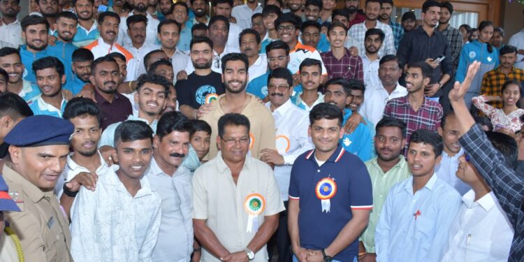Inauguration of Season Ball Cricket Ground