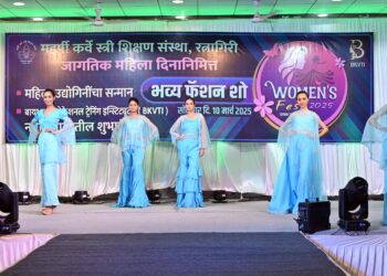 Fashion show based on the concept of nature