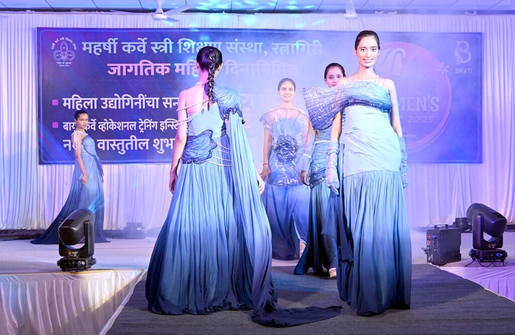 Fashion show based on the concept of nature