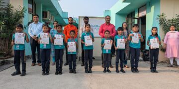 Merit ceremony of Bal Bharti School