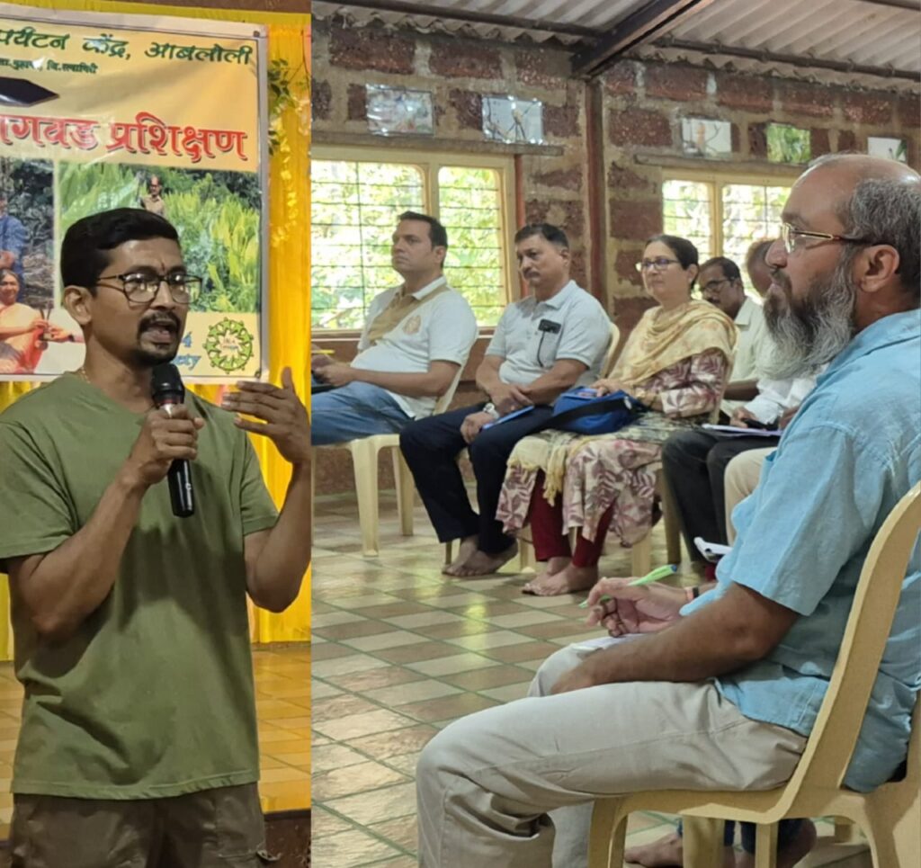 Turmeric cultivation training at Aabloli