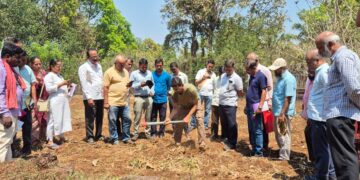Turmeric cultivation training at Aabloli