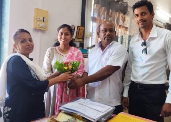 Goodwill visit from Patel Madam