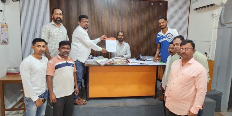 Statement to Tehsildar regarding sand ban