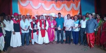 Varveli Khalchiwadi Naman artists felicitated