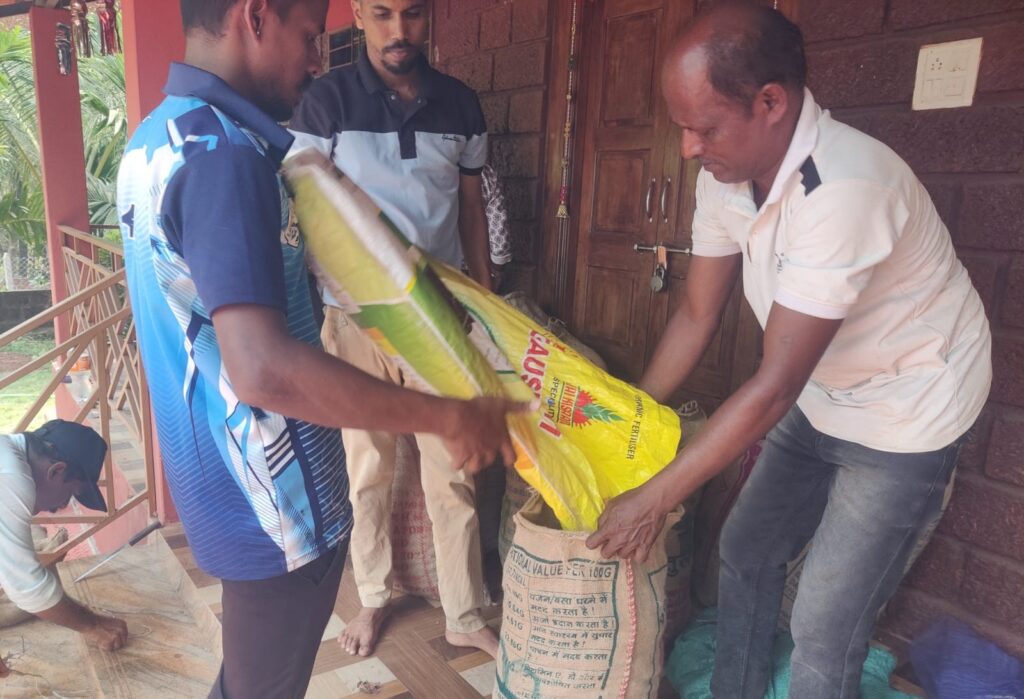 Purchase of cashew seeds from an organic producer