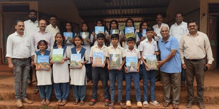 Distribution of educational materials to students