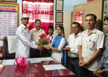 Anushree Ketkar third in Pragyashod exam