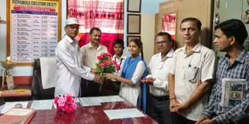 Anushree Ketkar third in Pragyashod exam