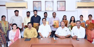 Aruappa Joshi Academy students felicitated
