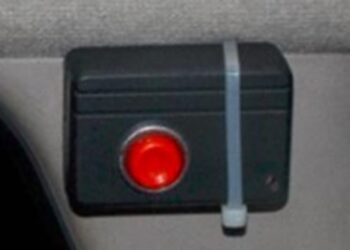 Panic button in bus for women safety