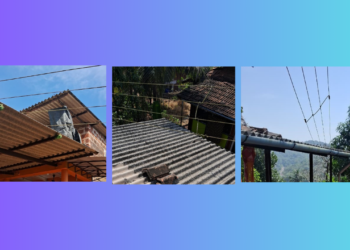 Electrical lines on the house should be removed