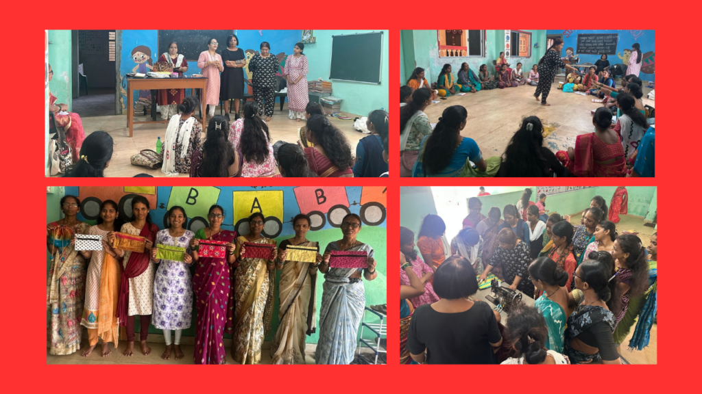Purse making training for women