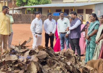 Visit of Shekhar Bhilare to Mundhar Gram Panchayat