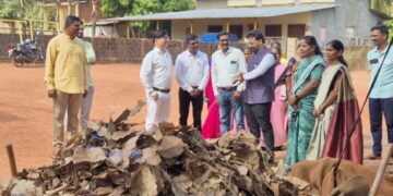 Visit of Shekhar Bhilare to Mundhar Gram Panchayat