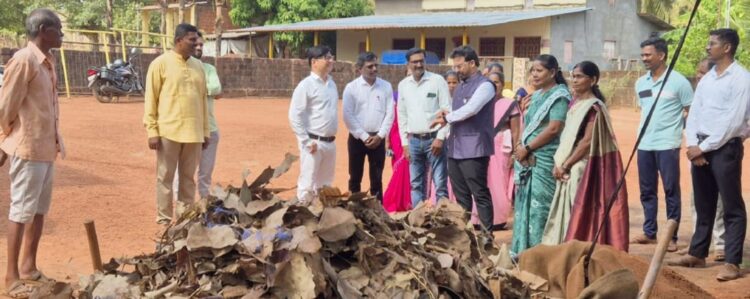 Visit of Shekhar Bhilare to Mundhar Gram Panchayat