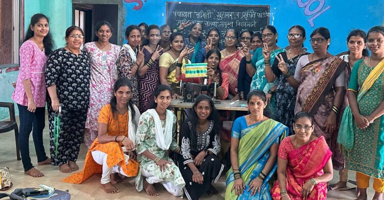 Purse making training for women