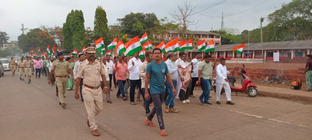 All religious Tiranga rally in Shringartali