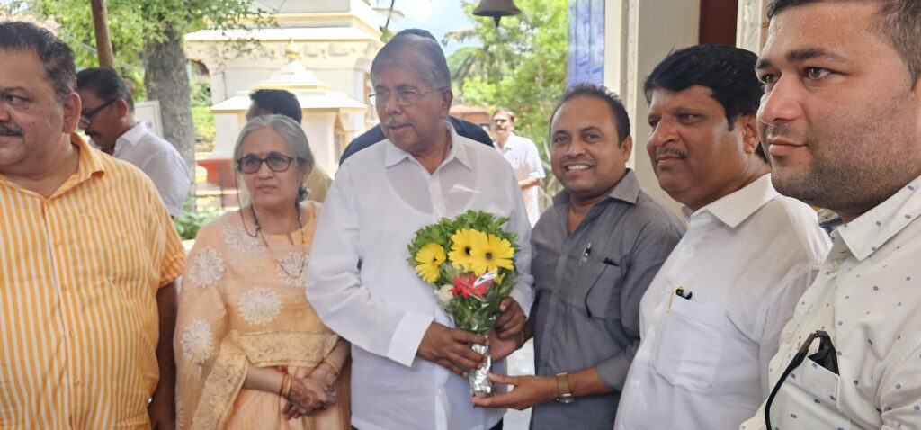 Minister Chandrakant Dada in Guhagar