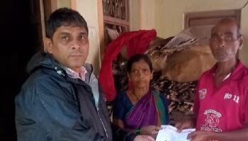 Evacuation notice to disaster-affected families