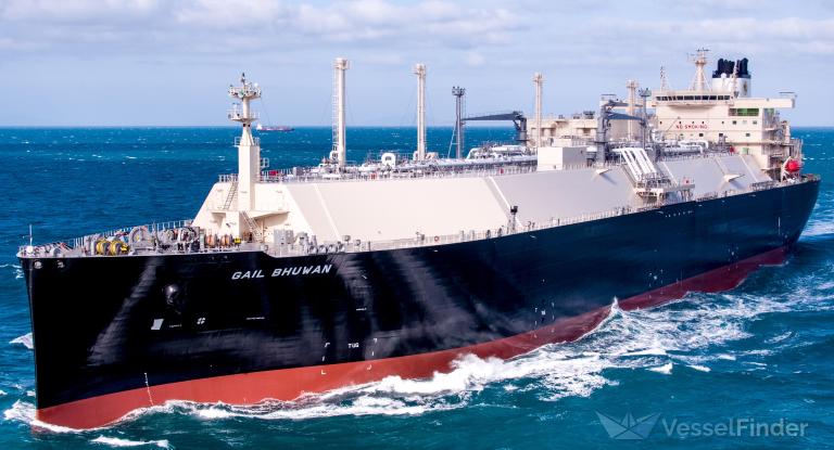 Gail Bhuvan LNG Vessel