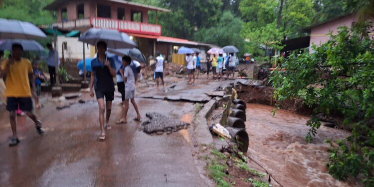 Guhagar taluka is the worst hit by rains