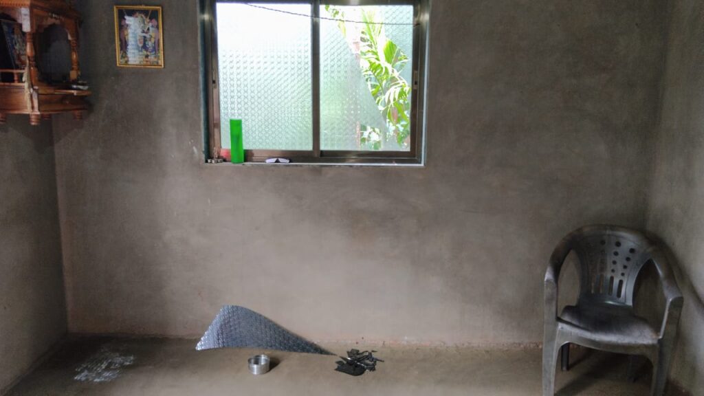The leopard escaped by breaking the window.