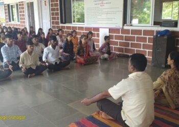 Yoga Day celebrated at Patpanhale College