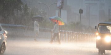 There will be heavy rain for next five days