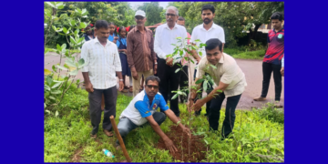 Tree plantation program at Palpene